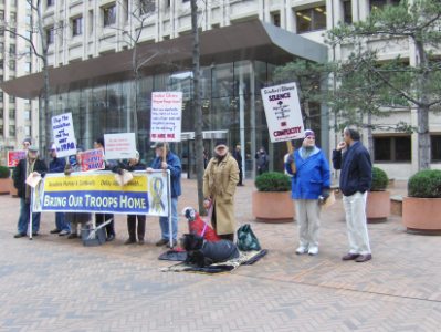 Seattle Federal Bldg, weekly vigil 