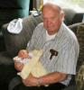 Grandpa welcomes new Great Granddaughter, Aislee