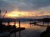 Bay Center fishing boat sunrise
