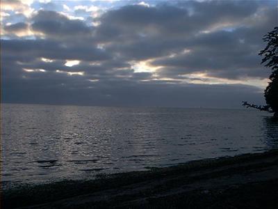 More sunset on the beach