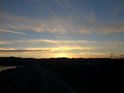 More Sunrise on Dike Road